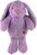 Hračka Dog Fantasy Cuddle Zajíček s tlukoucím srdcem fialová 29cm