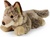 Peluche lupo sdraiato 20 cm ECO-FRIENDLY