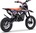 Motocross a benzina per bambini Beneo Motors Cross TRX arancione - 60cm3