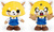 AGGRETSUKO Jucărie de pluș Drăguț Boca Cerrada 26cm