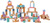 Ensemble de cubes en bois 100 pcs, 2023