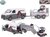 Kids Globe Traffic VW Transporter s prívesom 27cm s mini bagrom