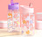 A Little Lovely Company - Trinkflasche - Herz