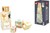 Janod Pure Pyramide en bois empilable Animaux 6 pcs