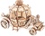 Woodcraft Drevené 3D puzzle Rozprávkový kočiar