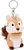 NICI kľúčenka Chipmunk Jojo 9cm, GREEN