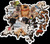 Trefl Holzpuzzle 1000 - Hundefreundschaft