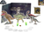 Jurský svet Dominion sada dinosauria rezervácie s kinetickým pieskom