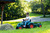 Falk Trettraktor groß 1054AB - Farm Lander mit Anhänger - grün