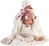 Llorens 63576 NEW BORN DIEVČATKO- realistická bábika bábätko s celovinylovým telom- 35 c