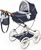 DeCuevas 80044 Faltbarer Puppenwagen mit Tasche Vintage 2025 - 81 cm