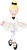 Doudou Jolijou Anais lutka balerina 35 cm