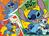 Stitch puzzle maxi obojstranné 70x50 cm 24 dielikov