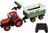 Traktor Zetor RC s vlekom plast 42cm 2,4GHz dobíjací pack + batéria so zvukom