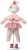 Llorens M740-14 oblečenie pre bábiku bábätko NEW BORN veľkosti 40-42 cm s nosítkom do ruky