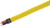 Ochranný káblový oplet 6mm žltý (1m)