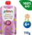SALVEST Ponn BIO Ovocné pyré s malinami (110 g)