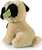 Plüschhund Mops 18 cm ECO-FRIENDLY