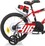 Dino Bikes - Detský bicykel 16" 416US-06 - červený