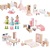 2Kids Toys Set mobilier cu familie 5 în 1