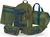BAAGL SET 5 Skate Olive: Rucksack, Federmäppchen, Sporttasche, Gürteltasche, Laptop-Hülle GRS
