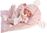 Llorens 73860 NEW BORN DIEVČATKO - realistická bábika bábätko s celovinylovým telom - 40cm