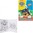 Maľovanie podľa čísel pracovný zošit so samolepkami Paw Patrol 21x29,5cm