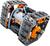 Stavebnica iM.MASTER 4v1 programovateľný tank RC plast 2,4 GHz 554 dielikov + dôb. pack