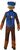 PAW PATROL Chase detský kostým veľkosť (98cm)CL