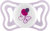 CHICCO Physioforma Light szilikon ortodontikus rózsaszín cumik 2-6m, 2 db