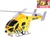 Helikoptéra ambulancie 20cm na zotrvačník na batérie so svetlom a zvukom v krabičke