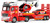 Feuerwehr-Auto, Zugmaschine und Hubschrauber mit Effekten Set 55 cm