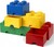 LEGO® кутия за съхранение 4 - с чекмедже червена 250 x 250 x 180 мм