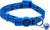 Obojok Active Cat nylon XS rybka modrý 1x19-31cm