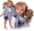 Antonio Juan 25297 EMILY - realistische Puppe mit Vollvinylkörper - 33 cm