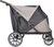 Poussette Kenyone noir - gris, structure noire, 86x66x95cm
