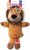 Hračka Dog Fantasy Silent Squeak lev oranžový 23cm