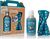ACCENTRA Set da bagno Men's Collection Winter Edition in scatola con farfalla Legno di cedro