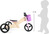 Small Foot Drevené odrážadlo Trike 2v1 ružové