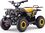 Elektrisches Kinderquad Beneo Motors Veloci gelb - 800W