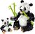 LEGO® Creator 3 v 1 31165 Divoké zvieratá: Pandia rodinka