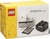 LEGO® stolné boxy so zásuvkou Multi-Pack 3 ks - čierna, biela, šedá