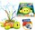 Spruzzatore d'acqua tartaruga per il giardino in plastica 20x10cm