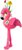 Hračka Dog Fantasy Recycled Toy plameniak pískací so šuštiacimi krídlami 49cm