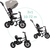 QPLAY Trojkolka Rito air gel (Rubber) Grey