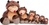 NICI peluche Riccio Hetch Hogan 25 cm, VERDE