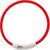 Obojok Dog Fantasy LED nylon červený 45cm