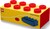 LEGO® stolný box 8 so zásuvkou - červená
