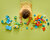 LEGO® DUPLO® 10451 3 v 1: Dinosaury na kolieskach