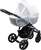 Luxus-Moskitonetz mit Reißverschluss für Kinderwagen New Baby weiß